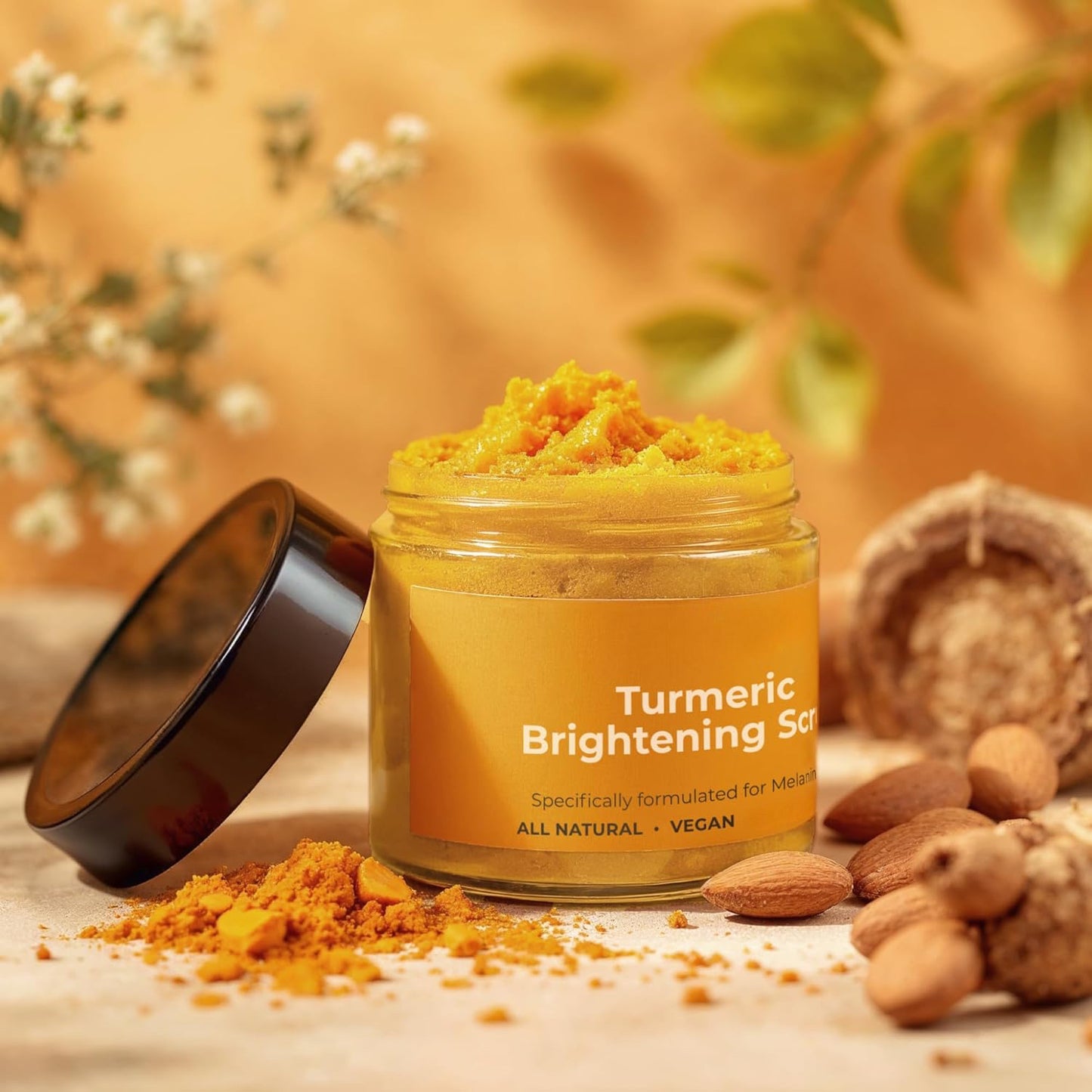Turmeric Scrub – Brightens Dark Spots & Exfoliates Skin