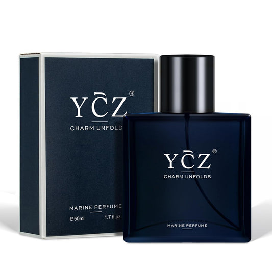 YCZ Charm Unfolds Marine Eau de Parfum – Unisex Scent, 1.7oz