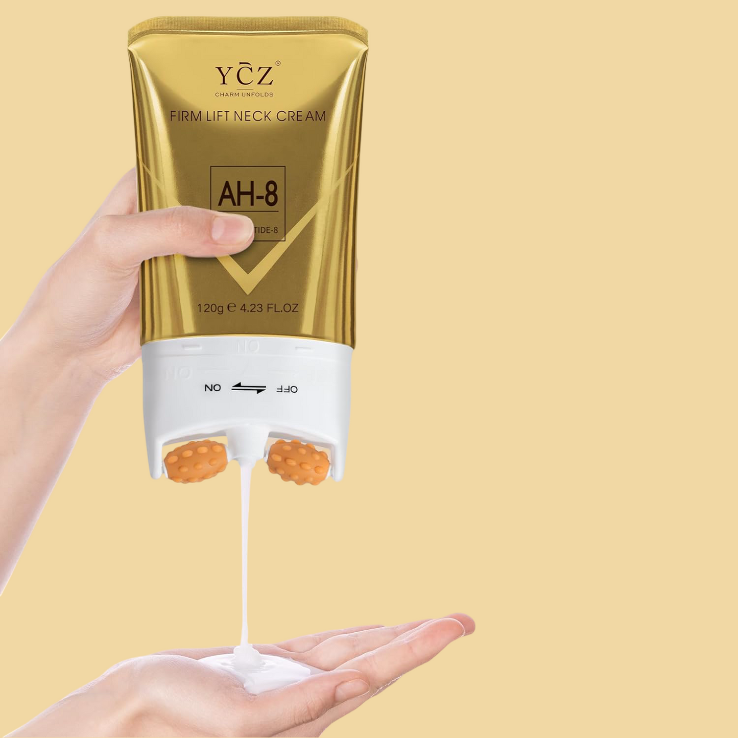 Ycz AH-8 Firming Neck Cream – Moisturizing & Tightening for Crepey Skin