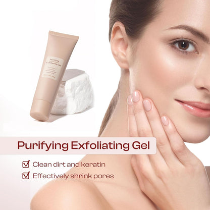 Purifying Exfoliating Gel Cleanser – For All Skin Types, 3.5 oz
