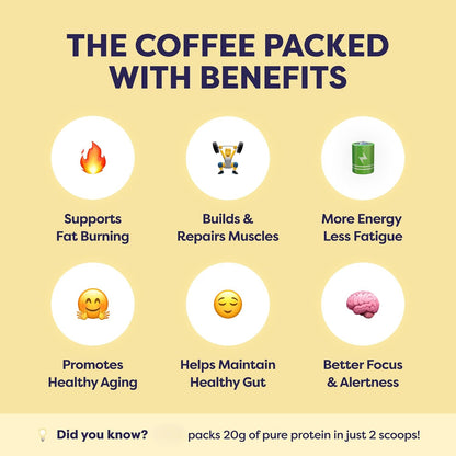Original Protein Iced Coffee – Whey Cold Brew, 20 Servings