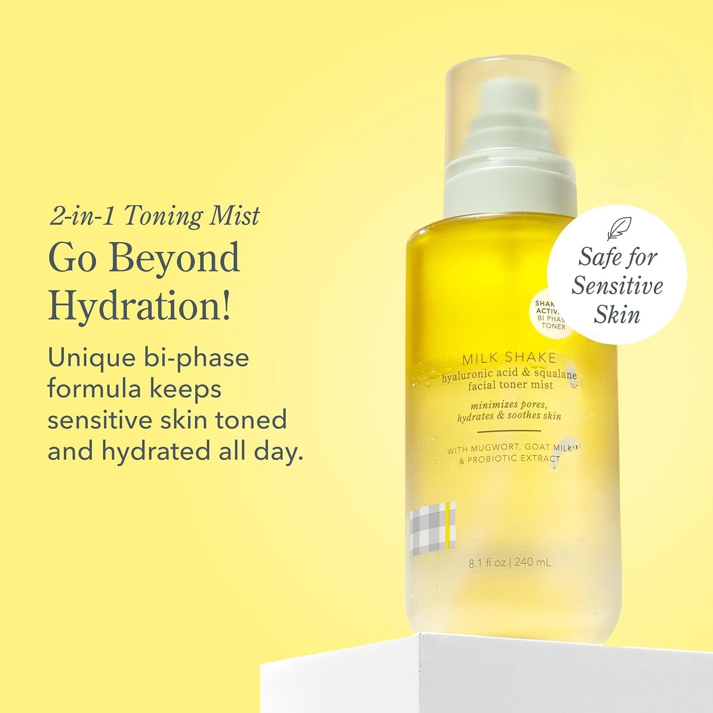 Milk Shake Hydrating Face Mist – Goat Milk & Hyaluronic Acid