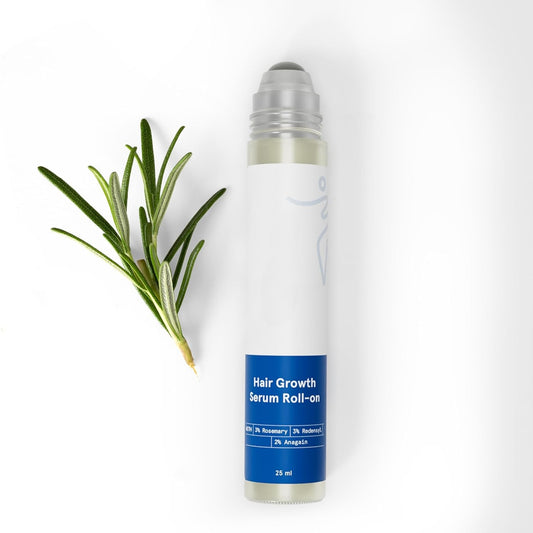 Rosemary Scalp Serum Roll-On – Redensyl & Anagain, 25 ml
