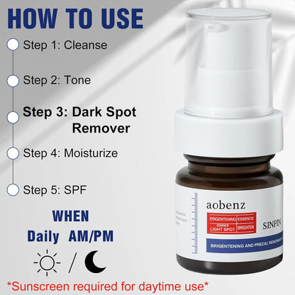 aobenz Dark Spot Remover – Face & Body Corrector Serum 1.35oz