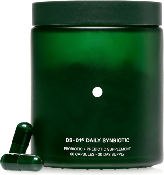 DS-01 Daily Synbiotic – Prebiotic + Probiotic, 60 Capsules