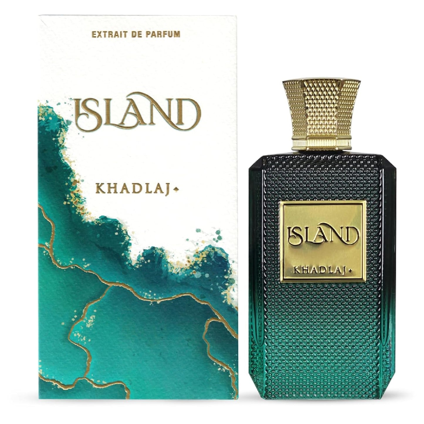 Khadlaj Island Extrait de Parfum – Unisex Fragrance, 3.4 oz