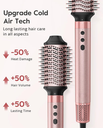 5-in-1 Hot Air Styler – Hair Dryer Brush & Volumizer, 1400W