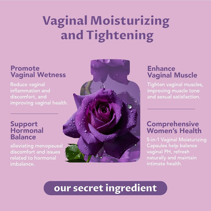 Women's Intimate Wellness Capsules – pH & Dryness Support, 60ct