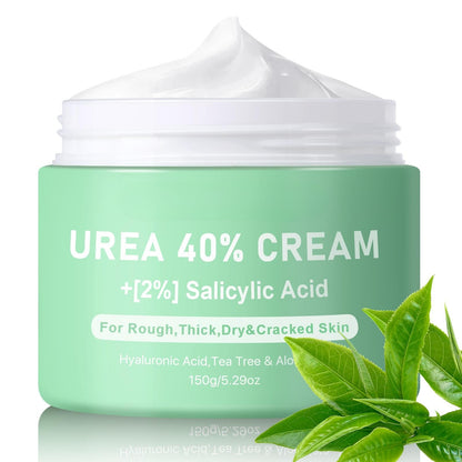 Urea Cream 40% + Salicylic Acid – Foot & Hand Cream, 5.29 oz