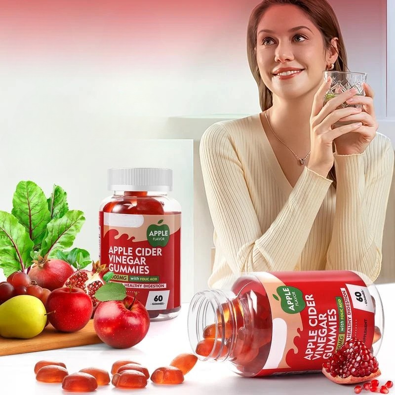 Apple Cider Vinegar Gummies – Digestive Support, 60 Count