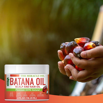 Batana Oil from Honduras – Moisturizing Hair & Scalp Oil