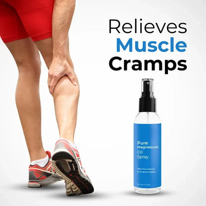 Pure Magnesium Oil Spray - Fast-Absorbing, 100% Organic Magnesium for Relaxation and Better Sleep