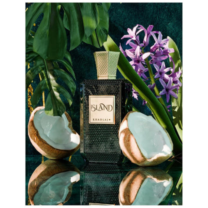Khadlaj Island Extrait de Parfum – Unisex Fragrance, 3.4 oz
