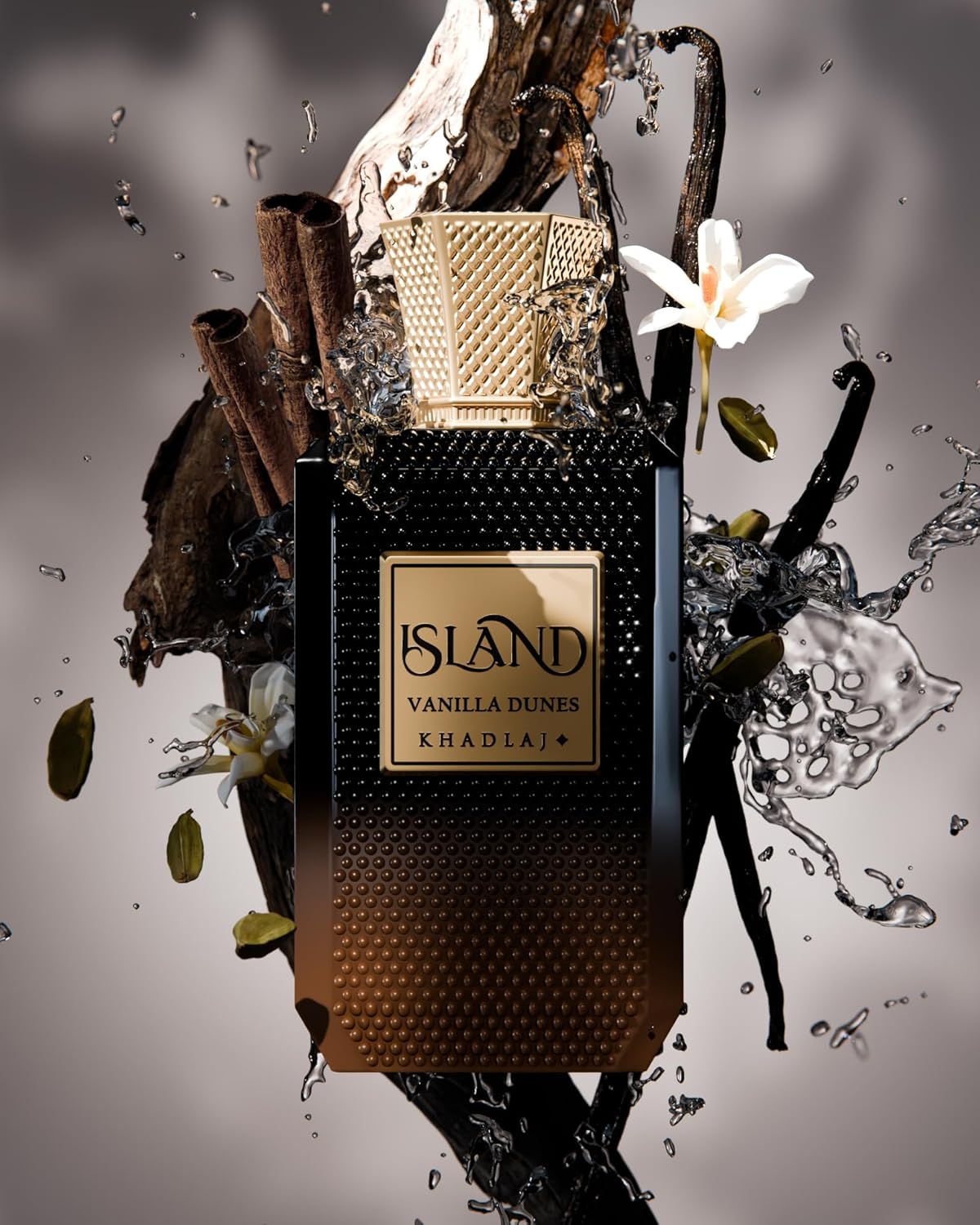 Khadlaj Island Extrait de Parfum – Unisex Fragrance, 3.4 oz