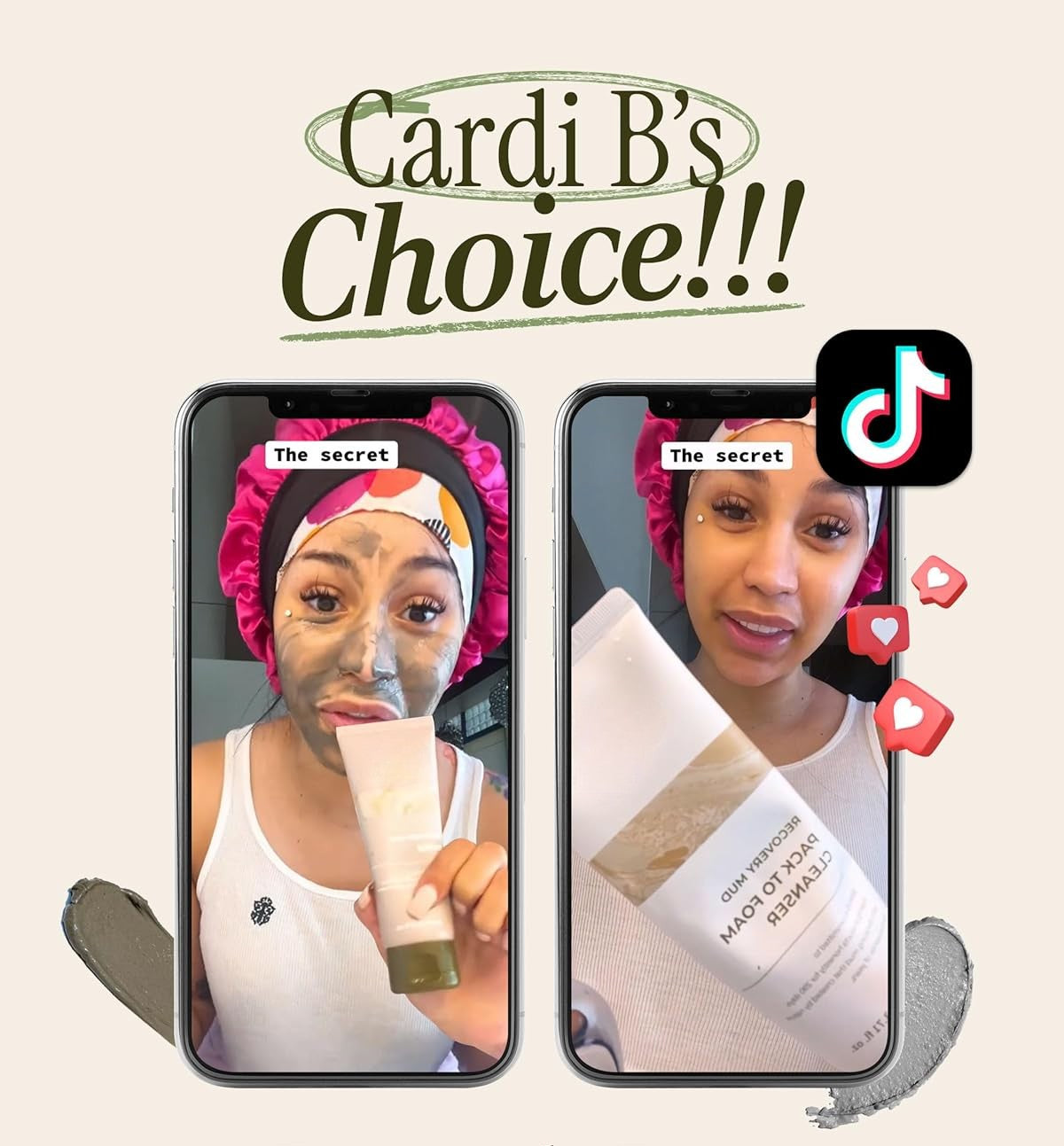 Relief Mud Mask + Foam Facial Cleanser Bundle