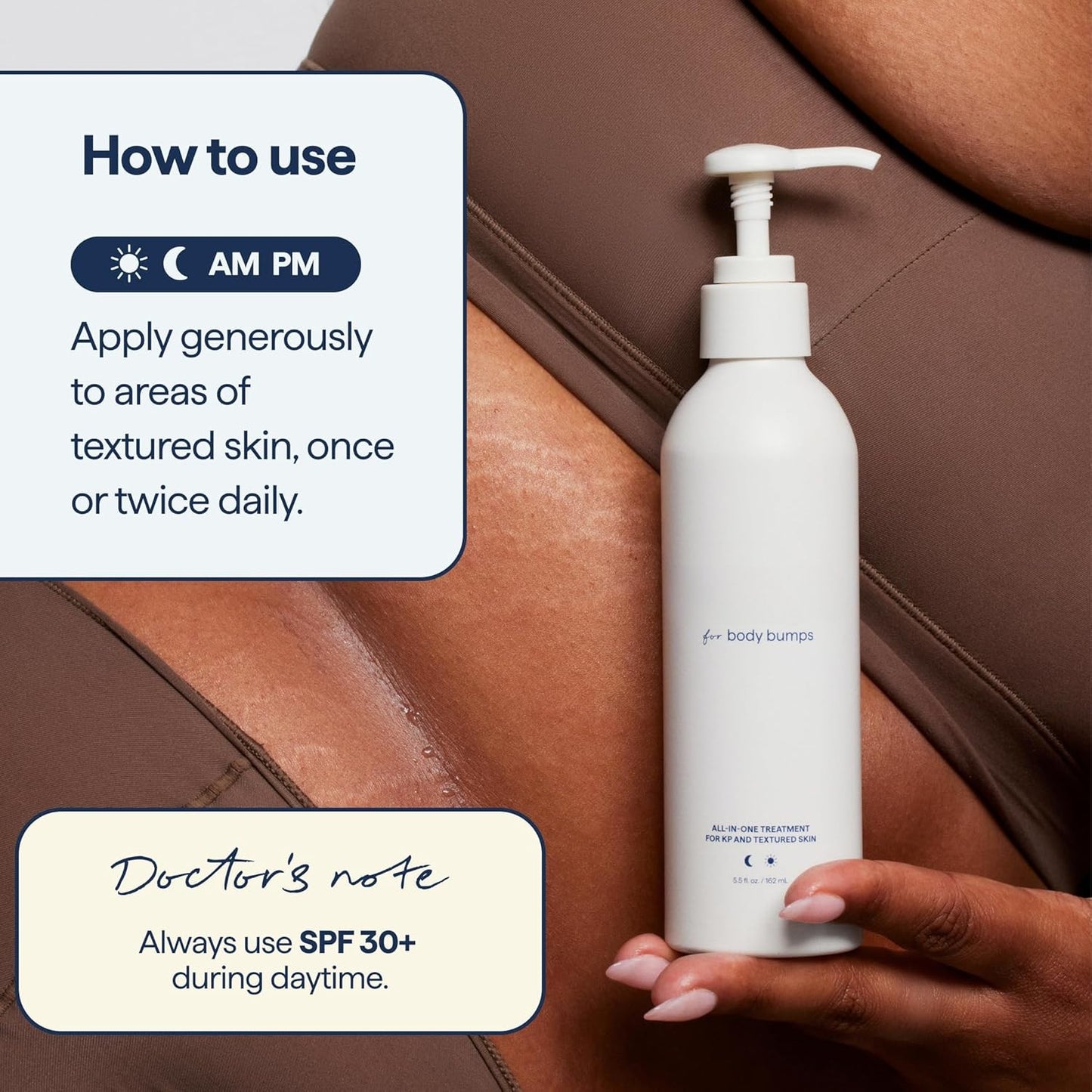 Remedy for Body Bumps – Smoothing Lotion with Urea & Retinol