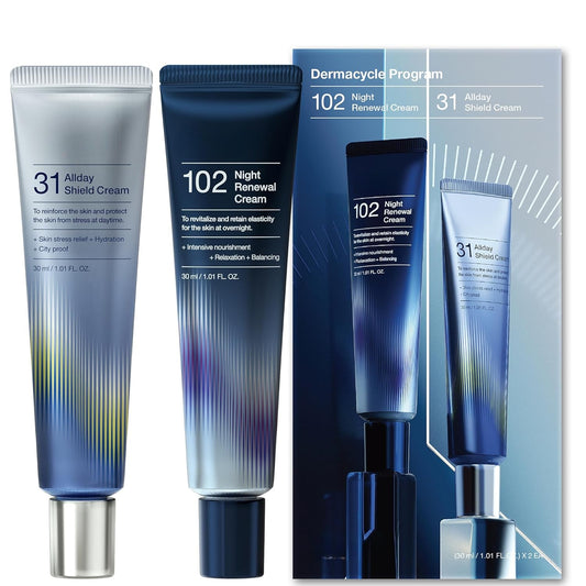 Dermacycle Program All-Day & Night Face Cream Set – 2 Pack