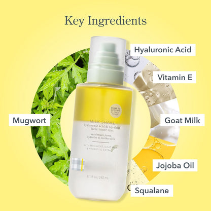 Milk Shake Hydrating Face Mist – Goat Milk & Hyaluronic Acid