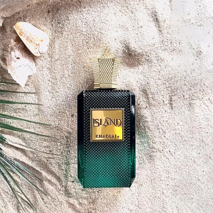 Khadlaj Island Extrait de Parfum – Unisex Fragrance, 3.4 oz