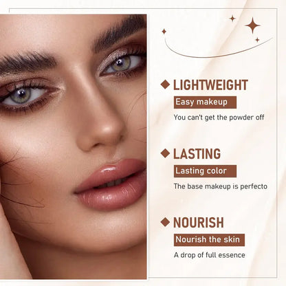 Zaidoc Foundation Concealer Dual-ended  with Built-in Brush