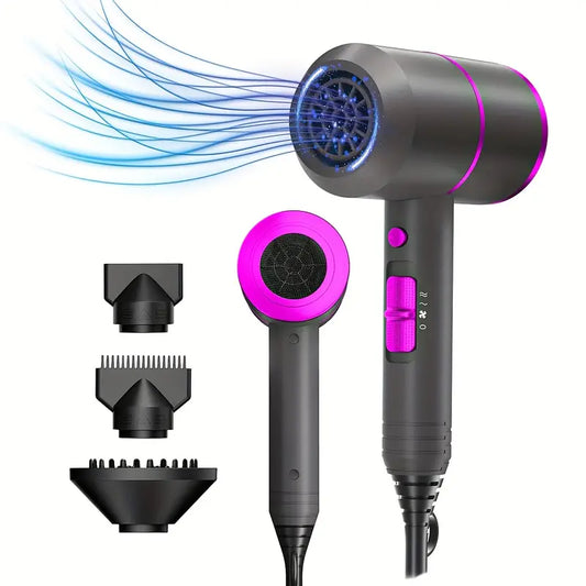 Professional Electric Hair Dryer – Negative Ion Technology for Frizz-Free Hair