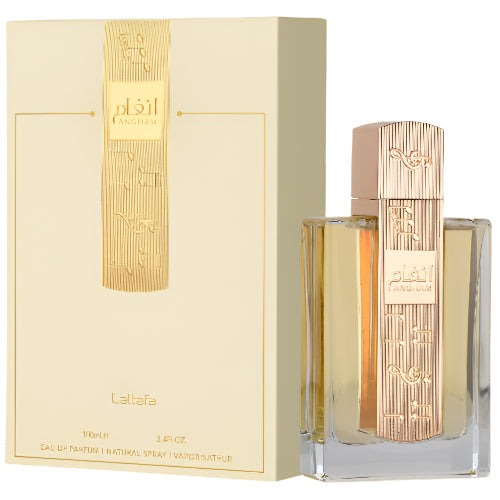 Lattafa Angham Eau de Parfum – Unisex Fragrance, 3.4 oz
