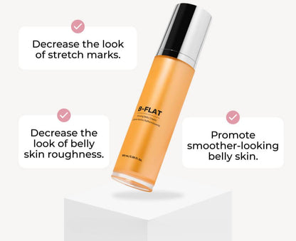B-FLAT Belly Firming Cream - Tightening & Smoothing Formula for a Toned Look