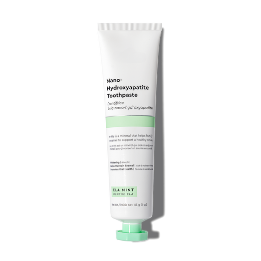 Nano Hydroxyapatite Toothpaste – Ela Mint Flavor, Fluoride-Free Care