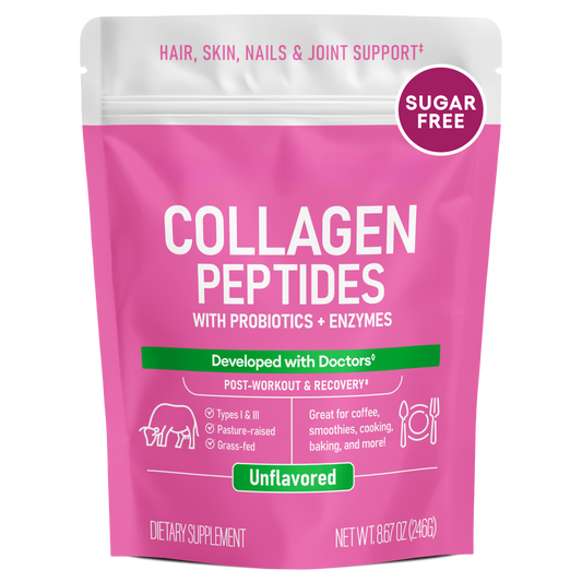 Collagen Peptides Powder – Unflavored Protein for Hair & Skin