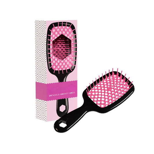 Detangling Hair Brush – DuoFlex Bristles for Wet & Dry Hair
