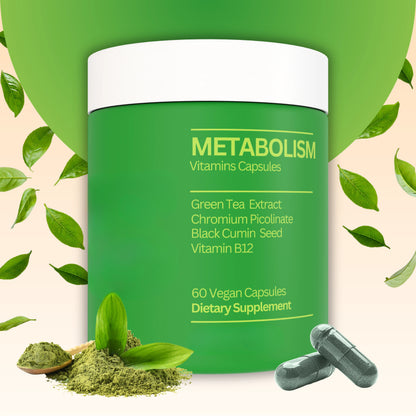 Metabolism Boost Capsules – Natural Energy & Metabolism Support