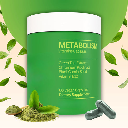 Metabolism Boost Capsules – Natural Energy & Metabolism Support