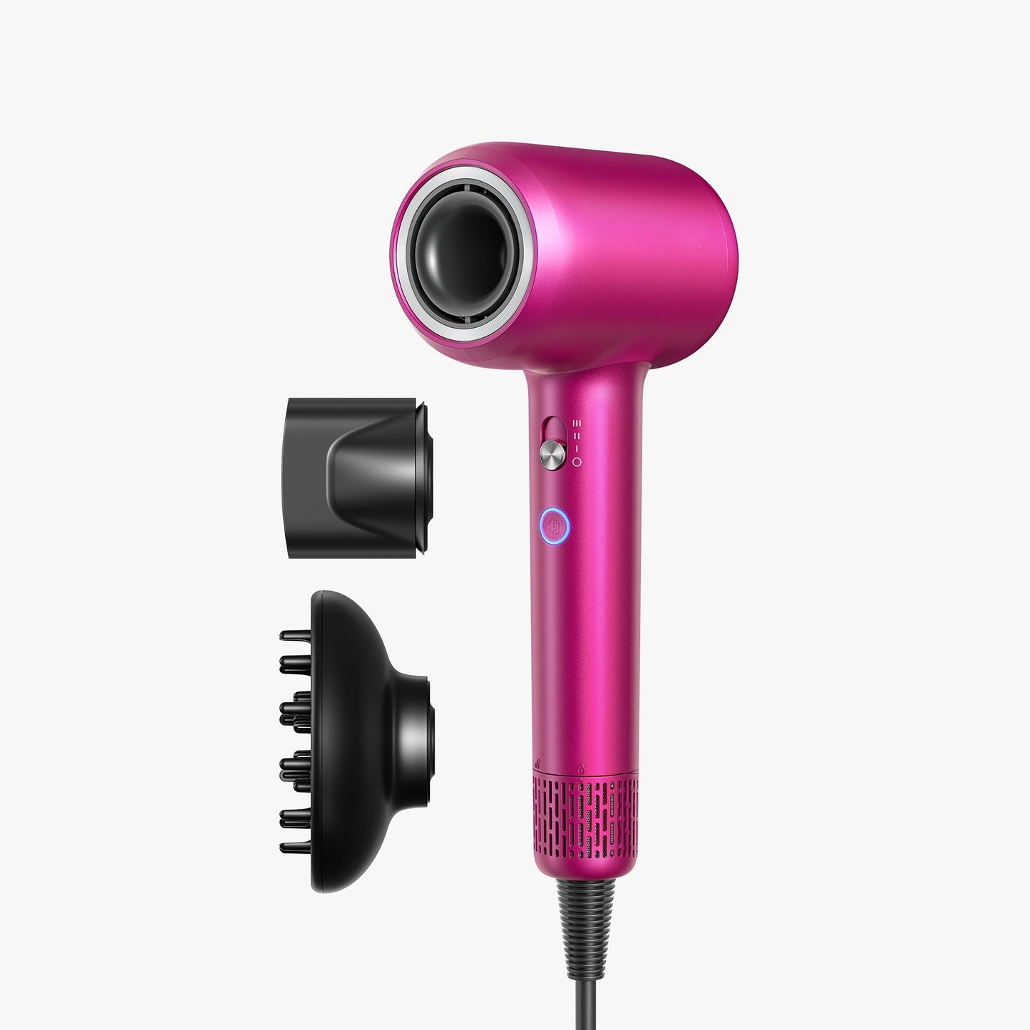 Pro Fast Drying Hair Dryer - 110,000 RPM with Magnetic Attachments for Salon-Quality Results