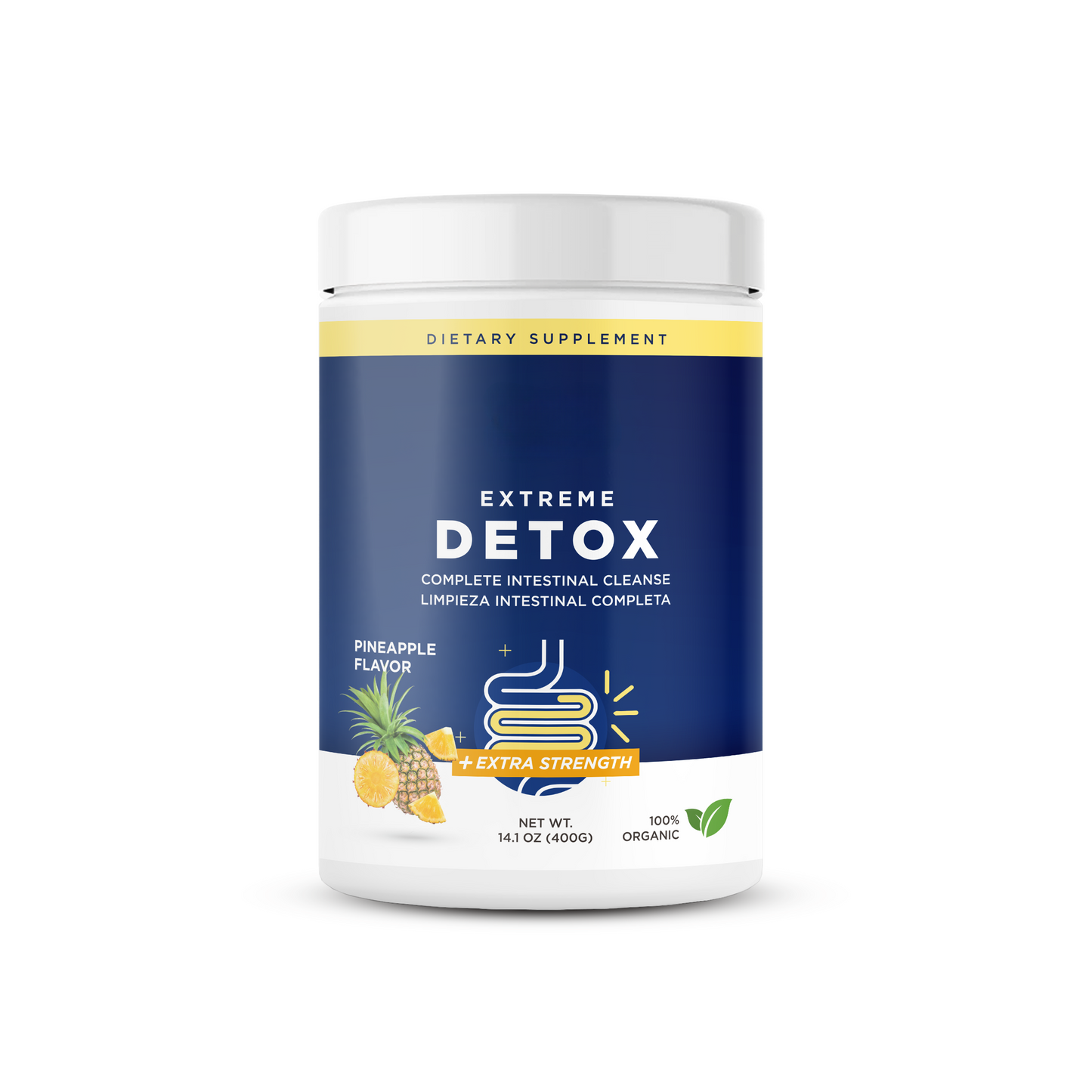 Extreme Detox Powder – Plant-Based Daily Greens Drink Mix, 14.1 oz