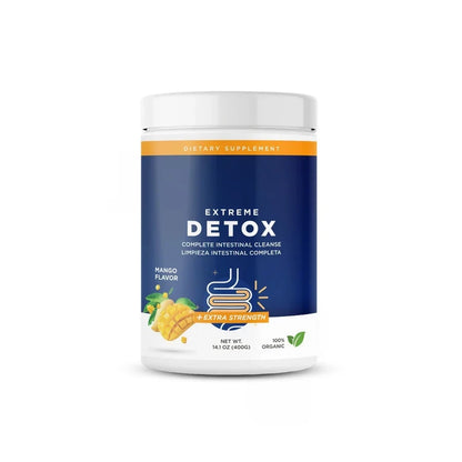 Extreme Detox Powder – Plant-Based Daily Greens Drink Mix, 14.1 oz