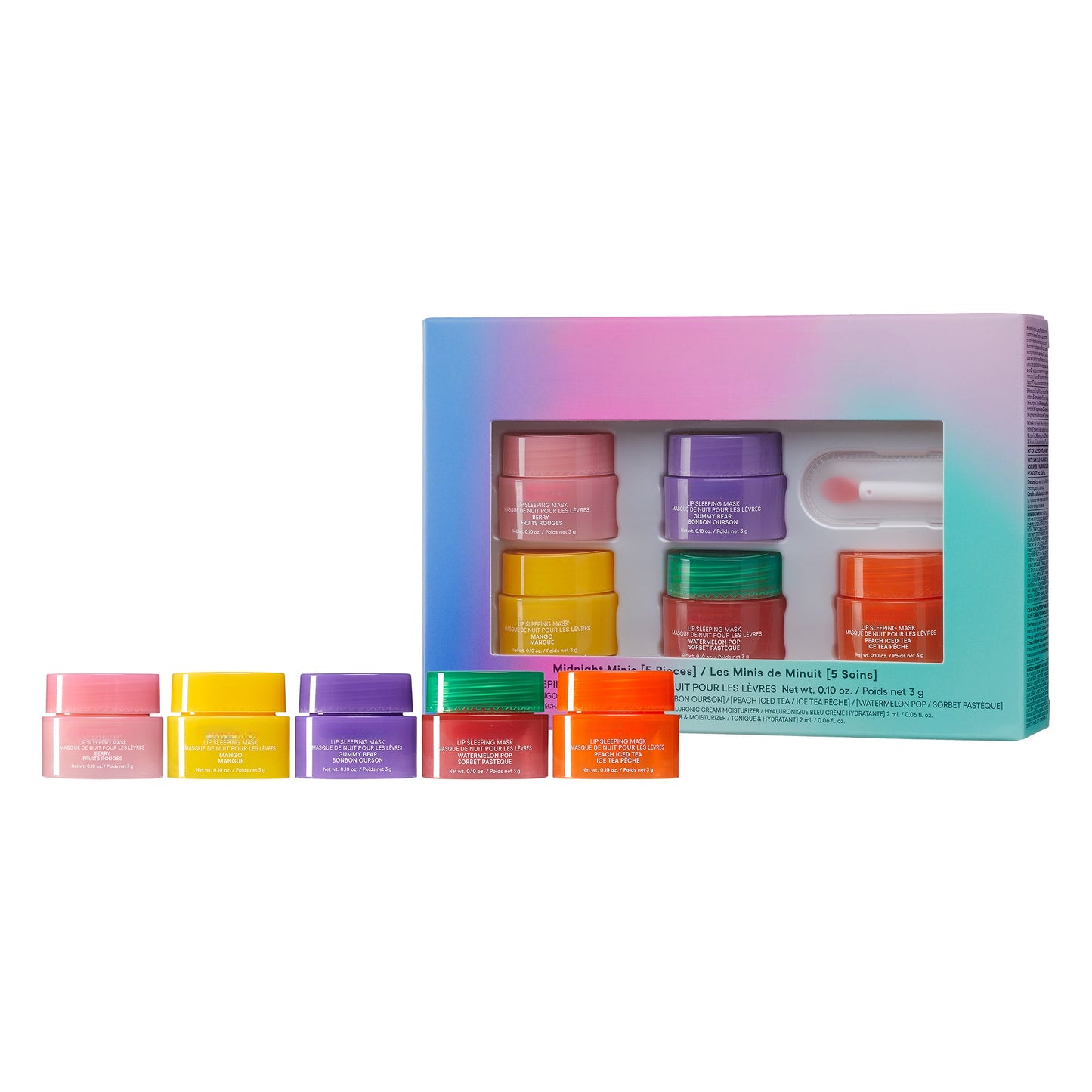 Midnight Minis Lip Set - Lip Sleeping Mask for Deep Nourishment and Hydration