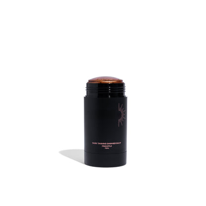 Dark Tanning Shimmer Balm – Deep Bronze Glow with Hydrating Formula
