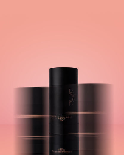 Dark Tanning Shimmer Balm – Deep Bronze Glow with Hydrating Formula