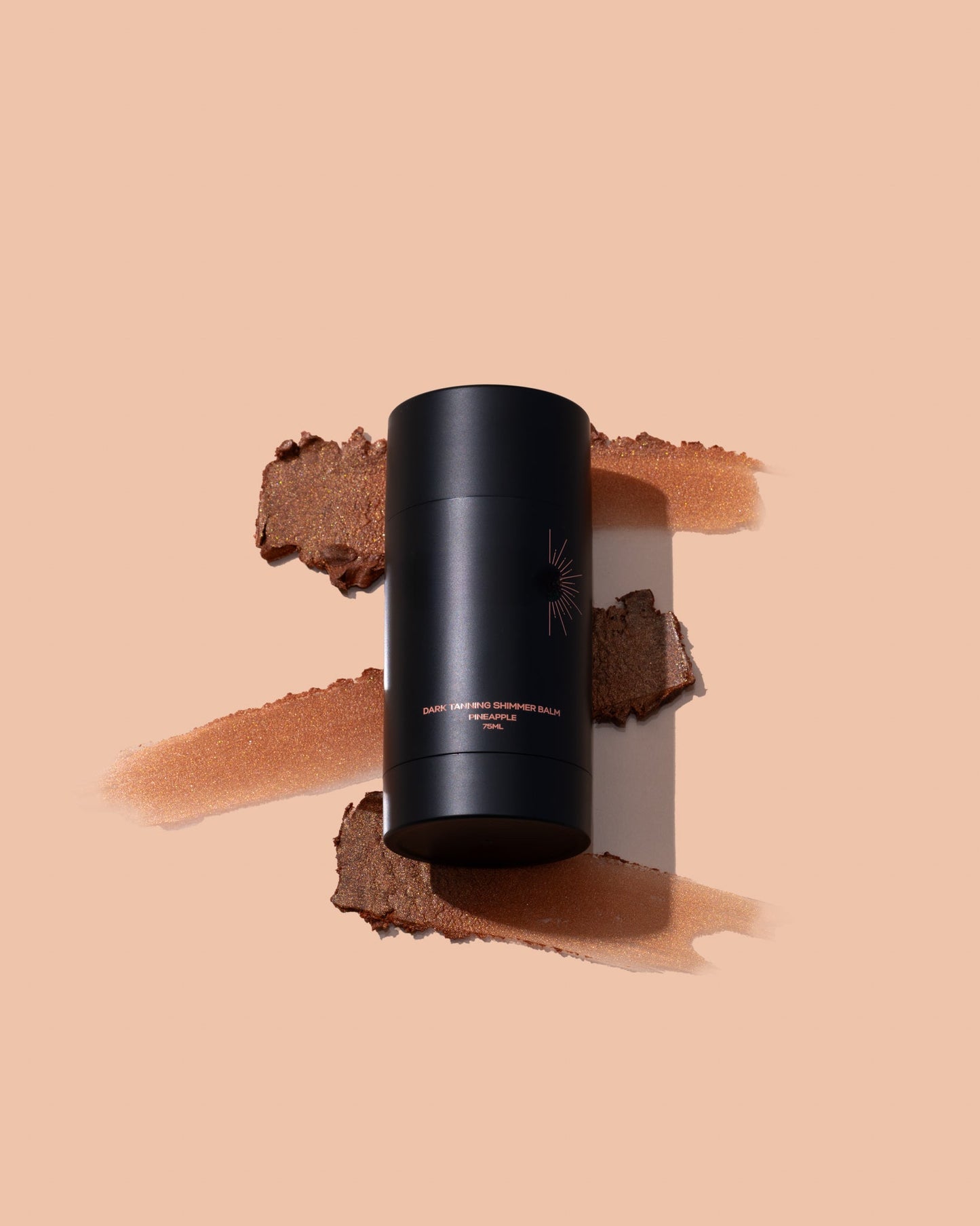 Dark Tanning Shimmer Balm – Deep Bronze Glow with Hydrating Formula