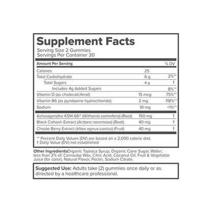 Menopause Gummy Vitamins & Capsules – Hormonal Balance & Relief Support