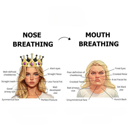 Queen Mouth Tape – Gentle & Secure for Deeper, More Restful Sleep