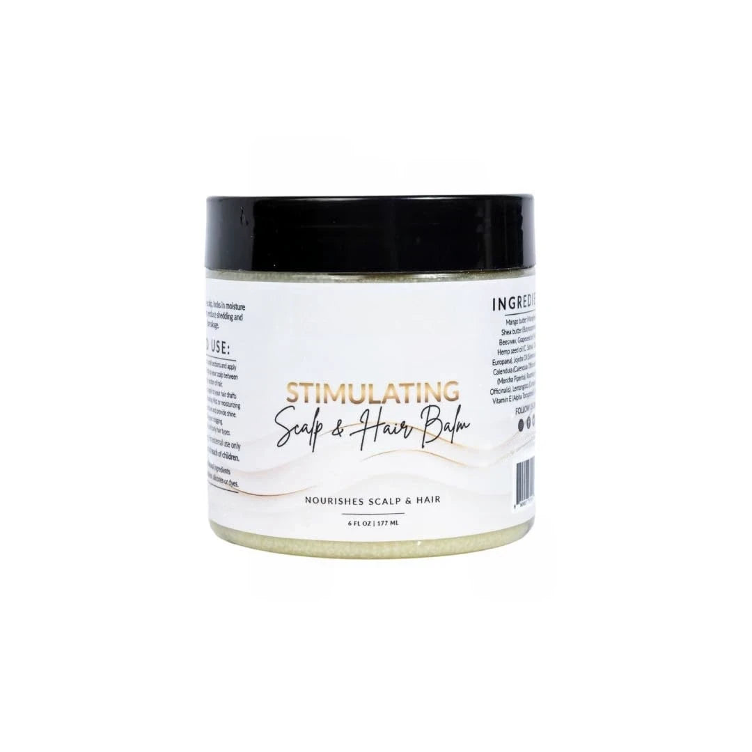 Stimulating Scalp & Hair Balm – Nourishes Roots & Supports Growth