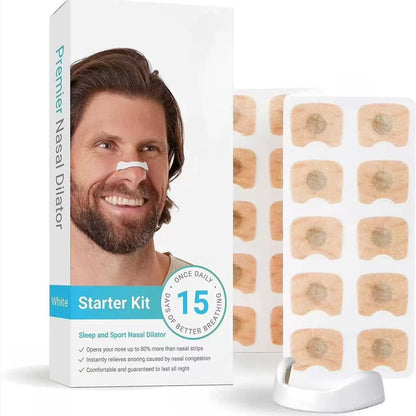 Nose Strips Breathing Starter Kit – Includes Bands & Applicator Tool