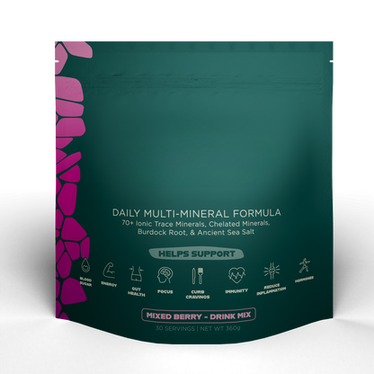 Multi Mineral Supplement Powder – Electrolytes + Magnesium, 30ct