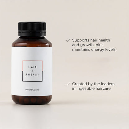 Hair + Energy Formula – Daily Supplement for Nutrient Support