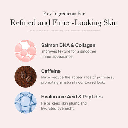 PDRN Pink Caffeine Overnight Mask – Hydrate & Glow