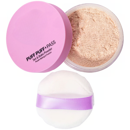 Puff Puff Pass Set & Bake Powder – Translucent Setting Powder