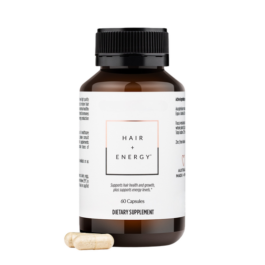 Hair + Energy Formula – Daily Supplement for Nutrient Support