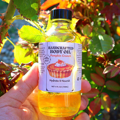 Handcrafted Body Oil - Luxurious Moisturizing Oil in a Variety of Scents