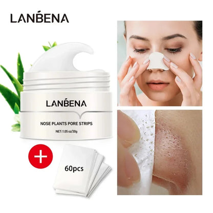 LANBENA Blackhead Remover – Deep Cleansing Nose Mask & Pore Strip